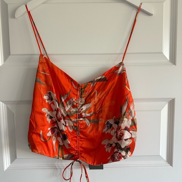 ALLSAINTS Alexia Dorada Crop Top NWT - Picture 4 of 11